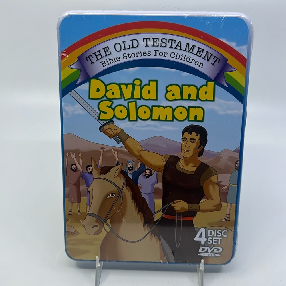 DVD The Old Testament Bible Stories For Children David and Solomon 2012 Sealed